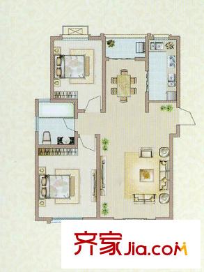 達(dá)信國際戶型圖1 