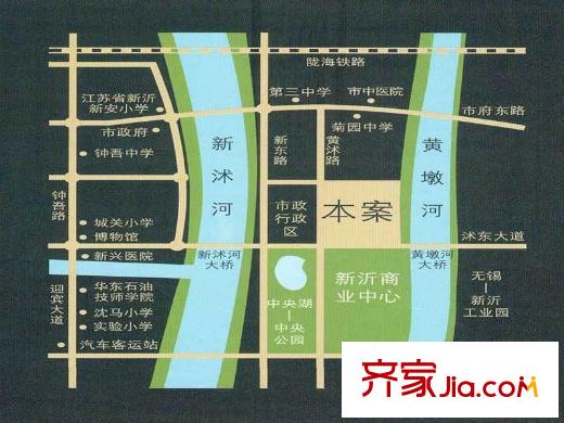 達(dá)信國(guó)際交通圖區(qū)位圖