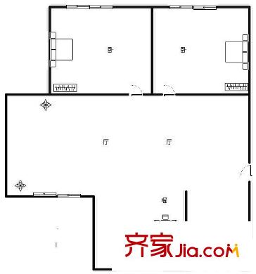 福林苑小區(qū) 0室 戶型圖