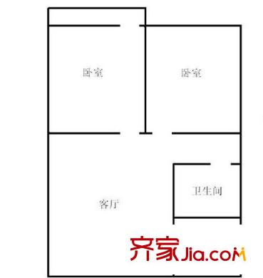 徐州 榮康公寓 戶型圖