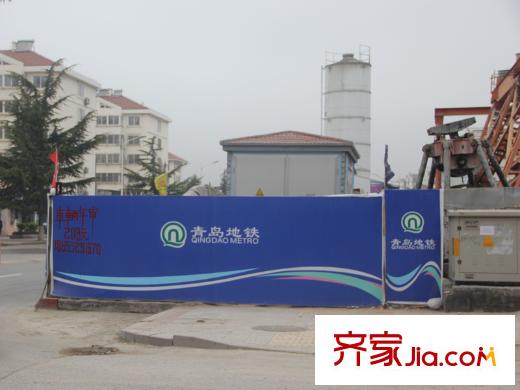 中海國際社區(qū)周邊配套之萬年泉路在建地鐵