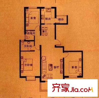 煤建六處戶型圖1 