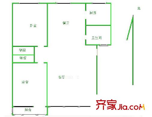  金財(cái)佳苑 戶型圖 徐州二手房 徐州租房