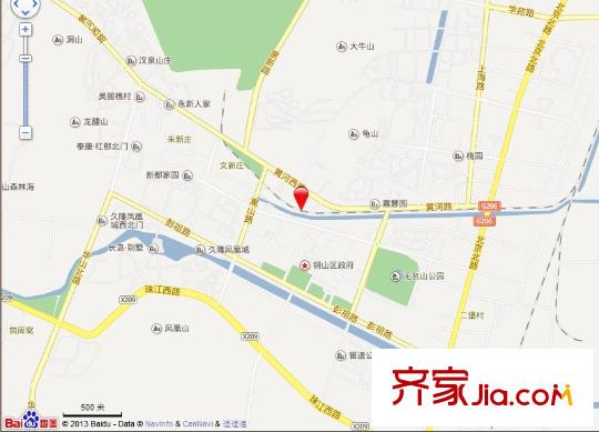 楚河花園電子地圖