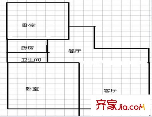 樂(lè)庭公寓戶型圖555 