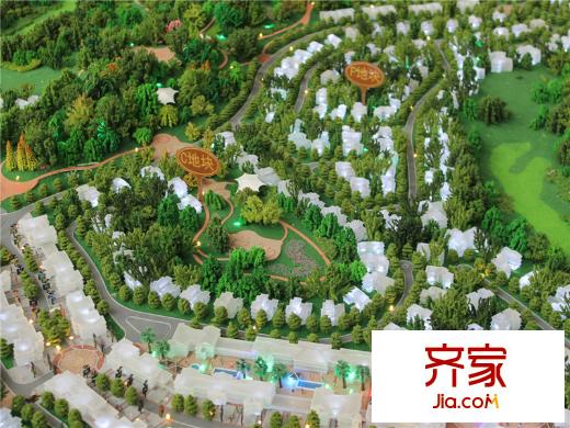 海信濮塘度假區(qū)沙盤（2013-12）