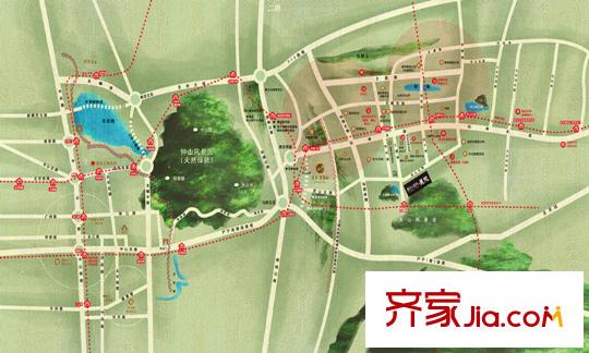 保利禮墅交通圖