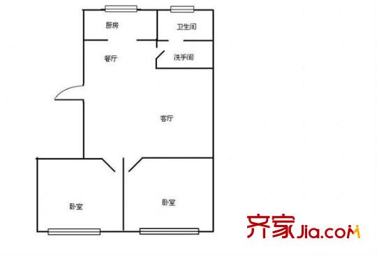 富麗西園戶型圖4 