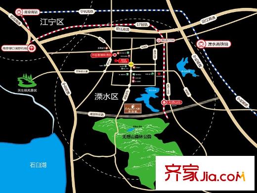 創(chuàng)源無想墅交通圖