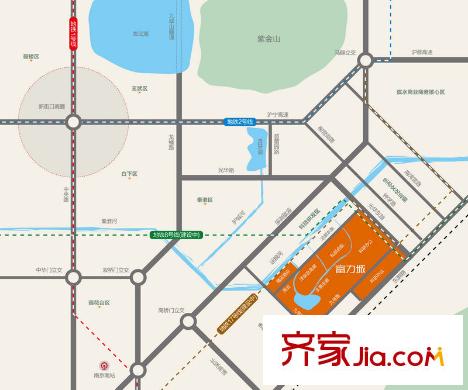 富力十號區(qū)位示意圖