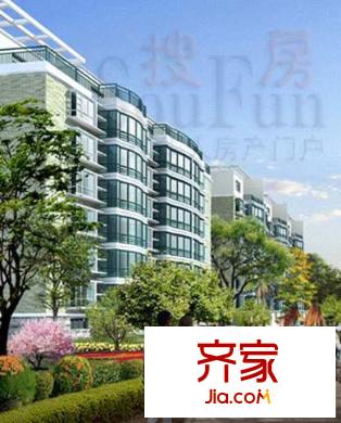 天能花園外景圖幻燈圖