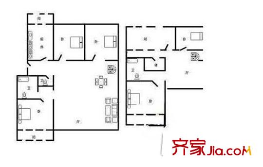 徐州 海鄭花園 戶型圖