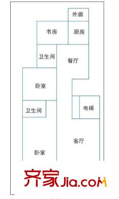 金泰馨雅園 3室 戶型圖