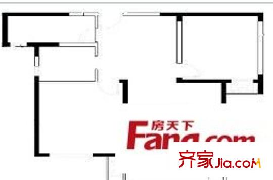公安公寓 3室 戶型圖