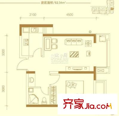 徐州 公安公寓 戶型圖