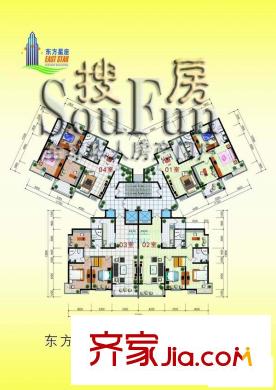 徐州 東方星座 戶(hù)型圖