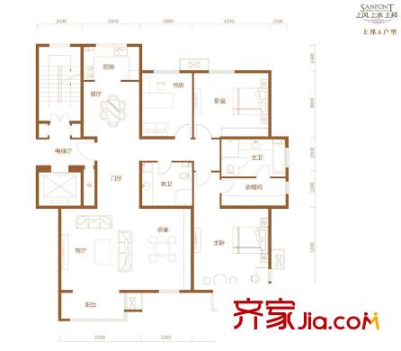 徐州 橙黃時代 戶型圖