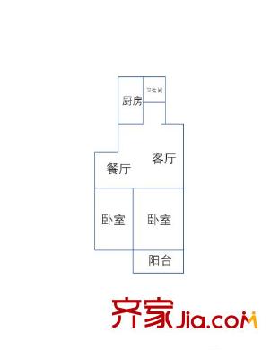 陽光豪庭 0室 戶型圖