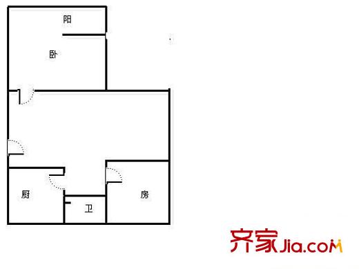 綠苑花園 2室 戶型圖