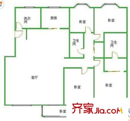 世紀(jì)佳苑戶型圖5 