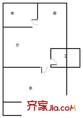 丹桂園 2室 戶型圖
