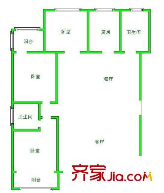 徐州 蘇堤北村 戶型圖