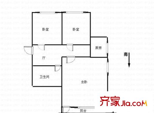 新都家園 戶型圖 