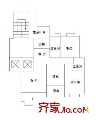一水花園 0室 戶型圖