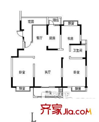 徐州 森活綠郡 戶(hù)型圖