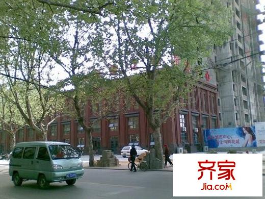 河畔花城外景圖現(xiàn)場售樓處