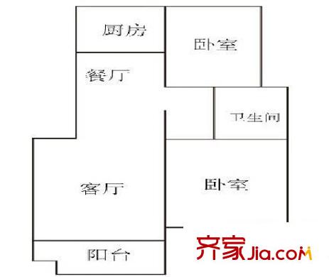 康樂園 4室 戶型圖
