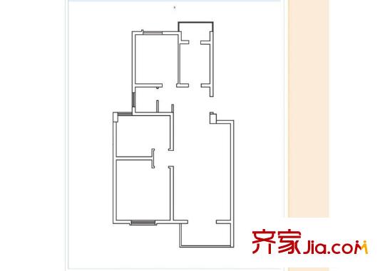 黃河麗景花園 0室 戶型圖
