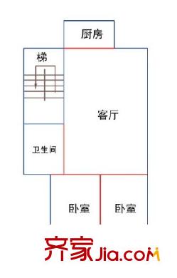 民馨園戶型圖27 3室2廳1衛(wèi)1廚