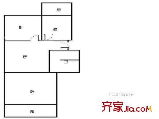 徐州 黃河新村 戶型圖