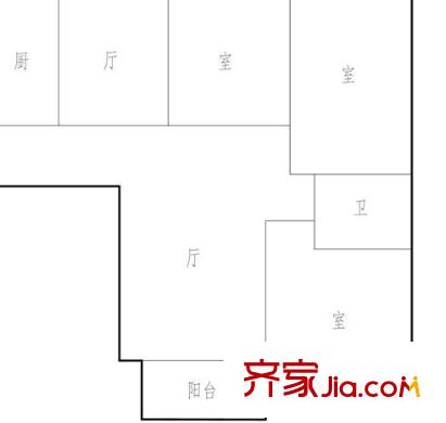 鼎瑞雅居 0室 戶型圖