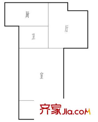 鼎瑞雅居 0室 戶(hù)型圖