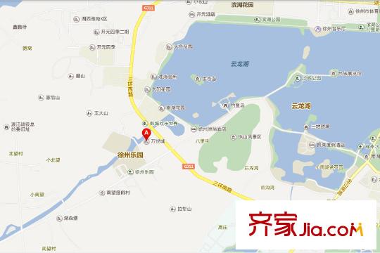 萬悅城交通圖