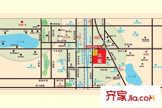 榮盛?花語(yǔ)城區(qū)位圖
