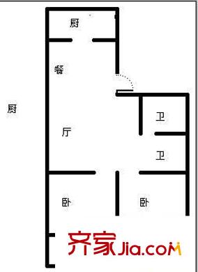 奎園小區(qū) 0室 戶(hù)型圖
