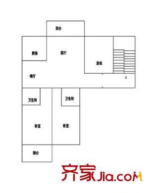幸福家園 0室 戶型圖