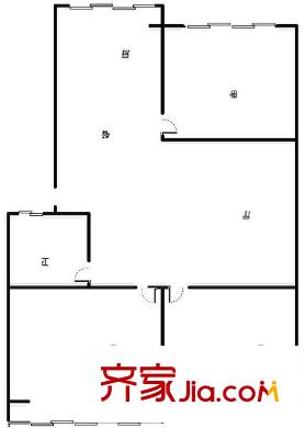 民安園 3室 戶型圖