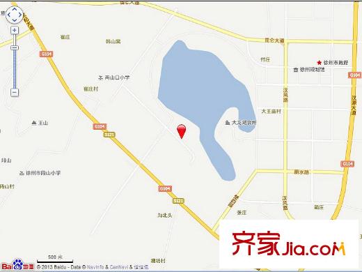 中茵龍湖國際電子地圖