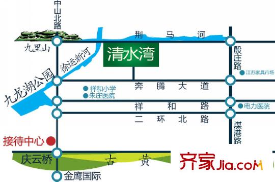 華商清水灣交通圖