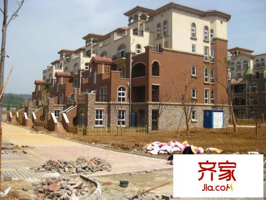 泉山森林海外景圖0519工地實(shí)拍
