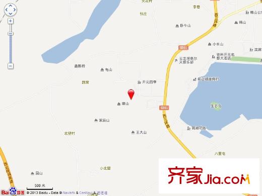 開元云龍谷交通圖