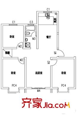 馨寧雅居5#1單元2戶 