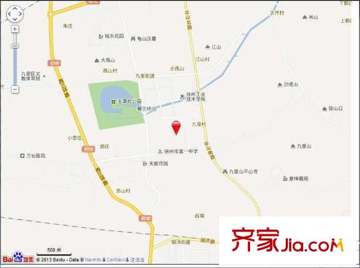 九里景秀交通圖