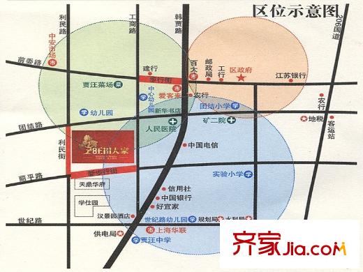 旺田人家區(qū)位圖