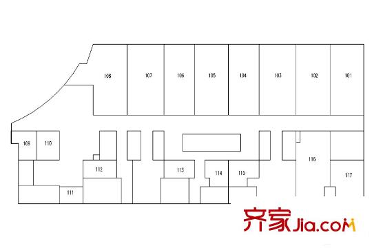 久隆瀾橋H2#高層一樓戶型 3室2廳2衛(wèi)1廚