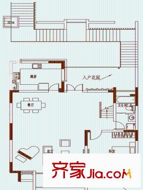 鼓樓廣場(chǎng)12#-12--3層 1室2廳1衛(wèi)1廚